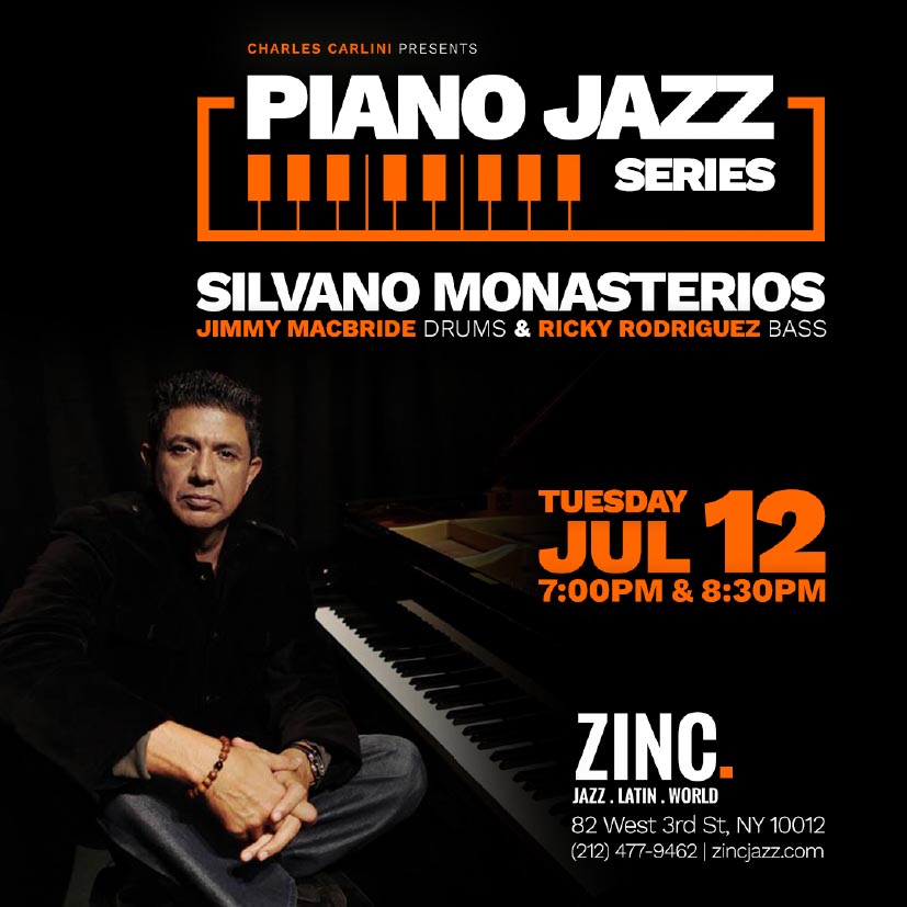 Pianist-composer Silvano Monasterios - Caracas Venezuela